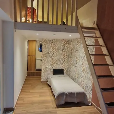 Nyaraló Sunset Atypical With Air Conditioning Nizza