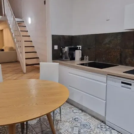 Nyaraló Sunset Atypical With Air Conditioning Nizza