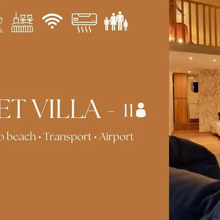 Sunset Atypical With Air Conditioning Nyaraló